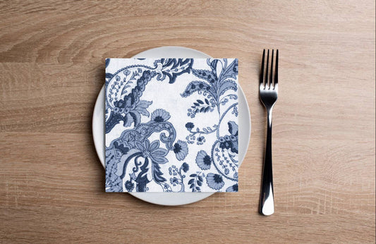 Altoonastore - Parisian Paisley Cocktail Napkin