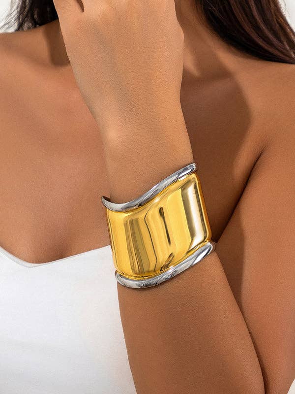 UZ Wholesale Store - Geometric Bracelet Accessories: GOLD / One_size