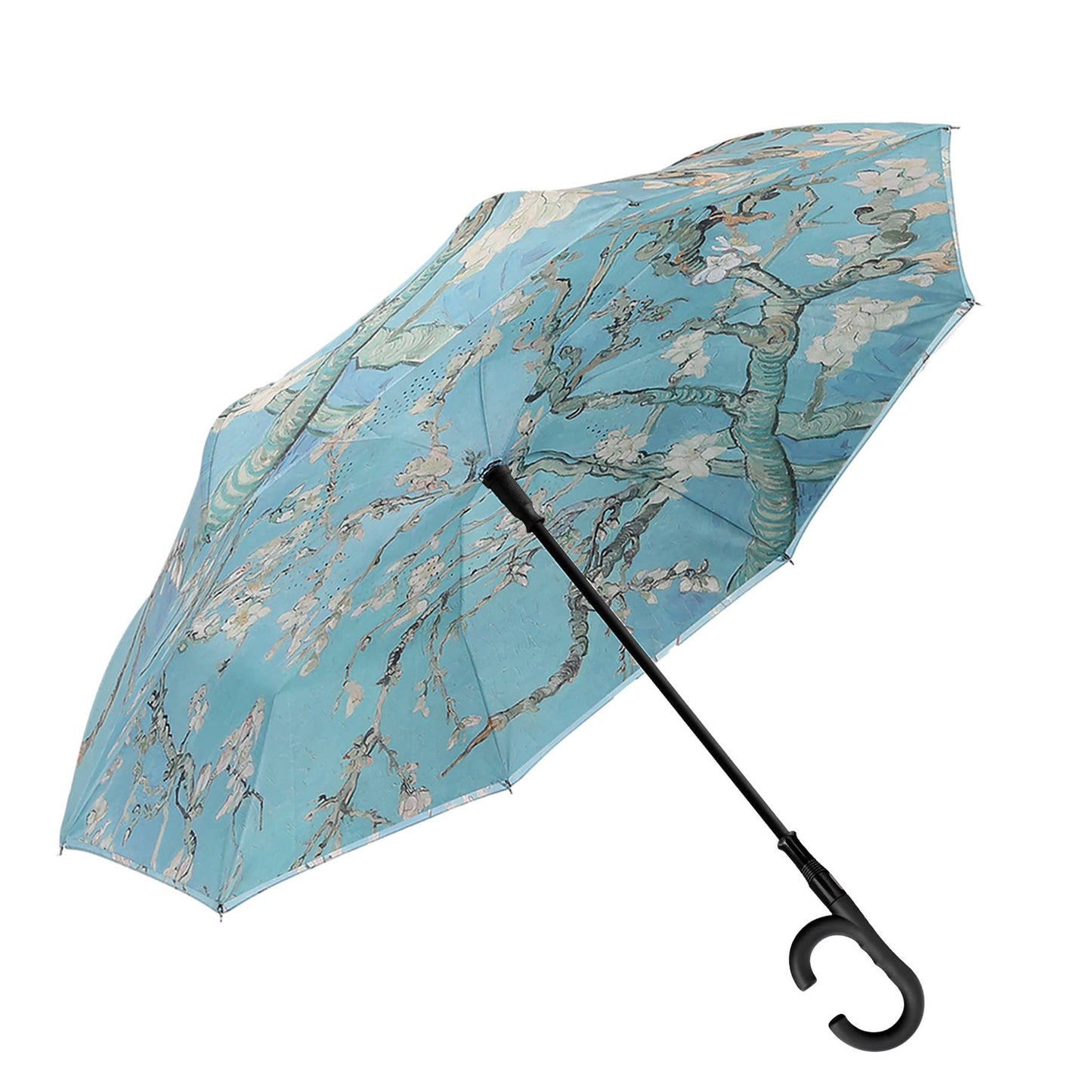 RainCaper - RainCaper van Gogh "Almond Blossom" Reverse Umbrella