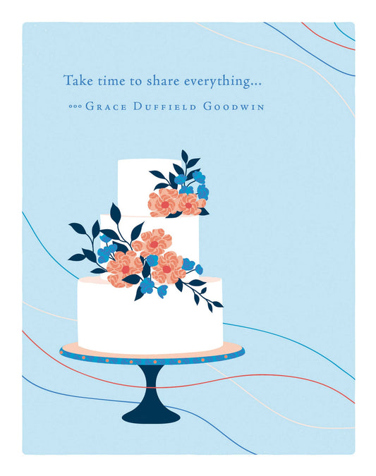 Penguin Random House LLC - PGGC: Wedding - Take time to share everything