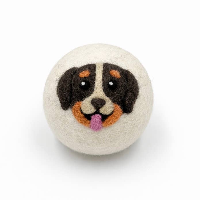 Ethical Global - Dogs: Eco Wool Dryer Balls Fair Trade: Pug