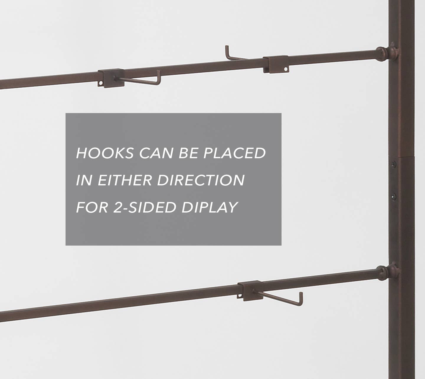 Tripar International - Bronze Ladder Floor Display with 36 hooks: Rack with 36 Hooks