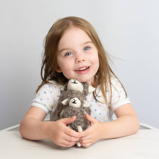 The Winding Road - Brown Wool Sheep: Small