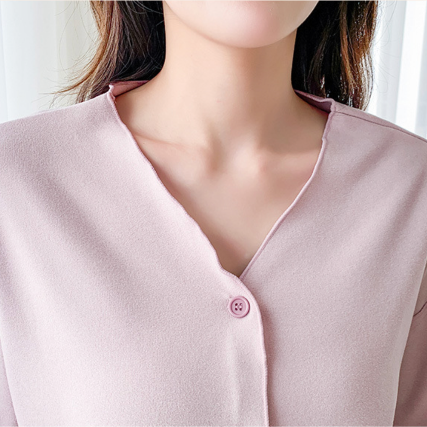 DrifWoo - Women Modal Loungewear Set  Women Comfy Pajamas Set : Dusty Pink / M-L