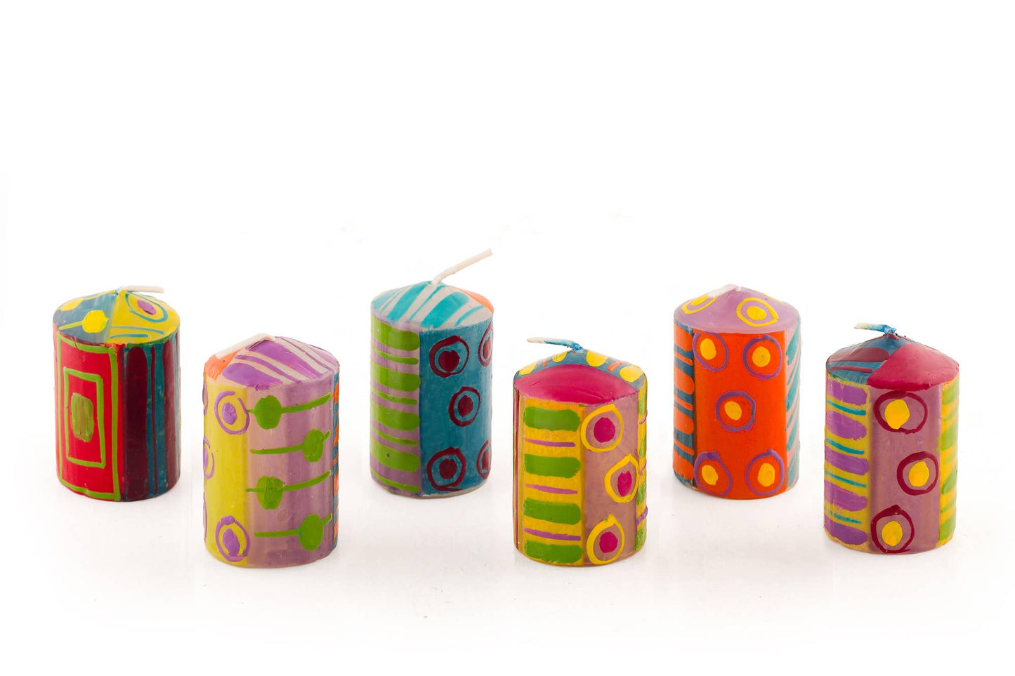 Thumbprint Artifacts - Carousel Candle: Pillar 3” x 4” (50 hour burn time)
