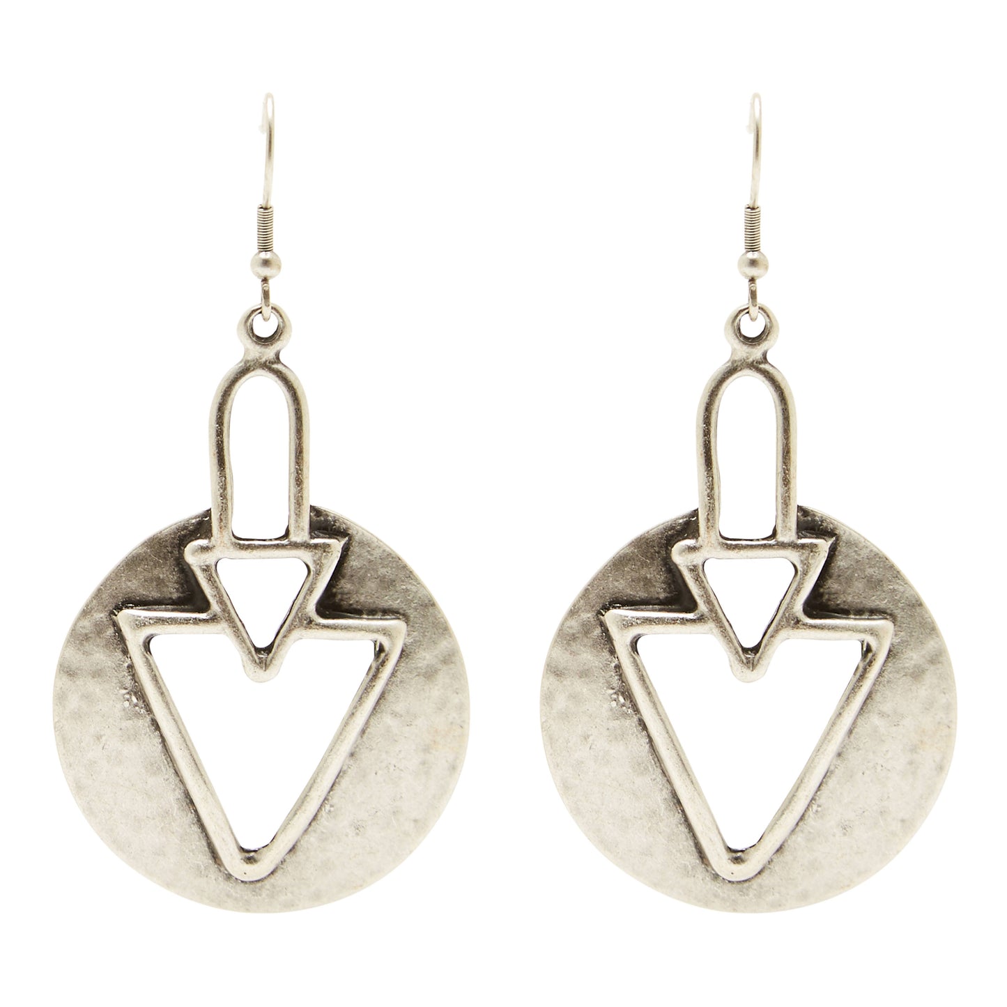 Chanour - Handmade Pewter Earrings - KU155