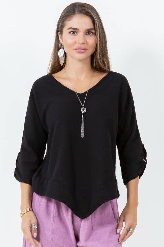 Cottonways - Dorie Bestselling Style: Black / 0