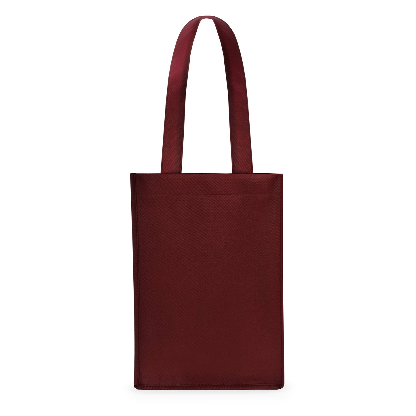 TRUE - Reusable 4-Bottle Non-Woven Fabric Wine Tote- ASST COLORS: Black