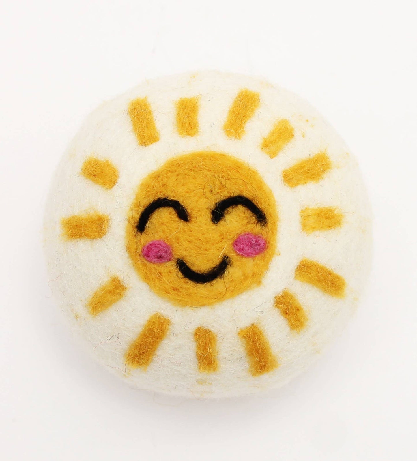 Ethical Global - Earth & Sun Eco Wool Dryer Balls Fair Trade: Sun