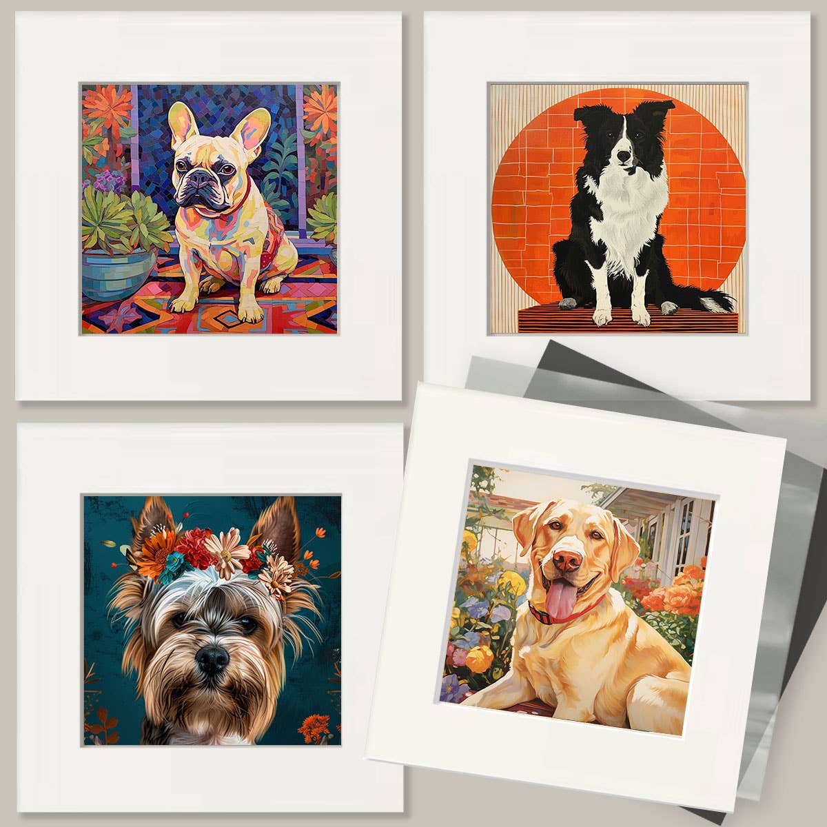 Mowbi - Biewer Terrier 8”x10” Art Print