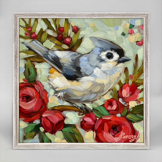 GreenBox Art - Curious Friend Mini Framed Canvas