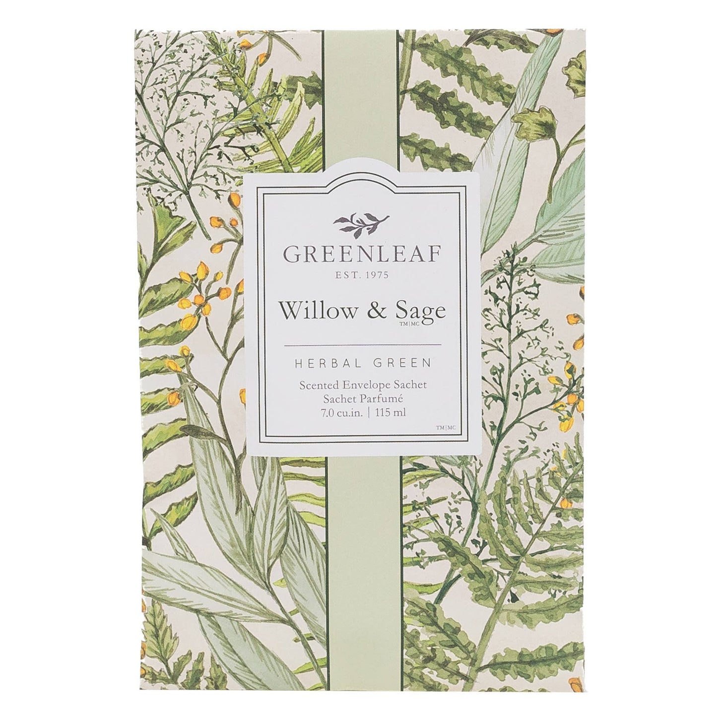 Greenleaf Gifts - Willow & Sage Large Sachet 18 Pack