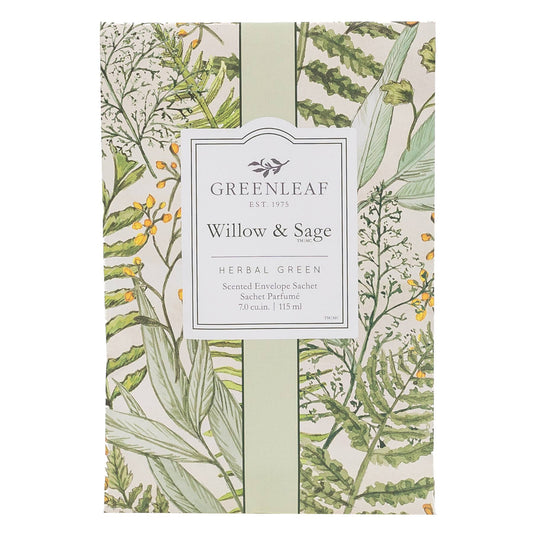 Greenleaf Gifts - Willow & Sage Large Sachet 18 Pack
