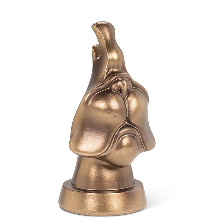 Abbott - Dog Face Eyeglass Holder-Bronze-6"H-1693