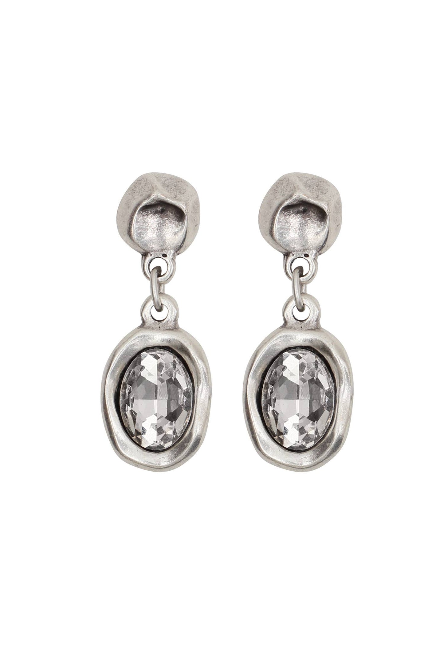 Chanour - Handmade Pewter Earrings - NE1557