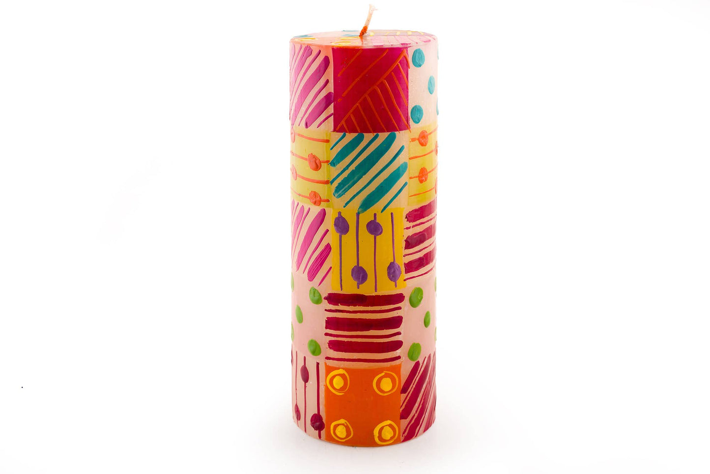 Thumbprint Artifacts - Carousel Candle: Pillar 3” x 4” (50 hour burn time)