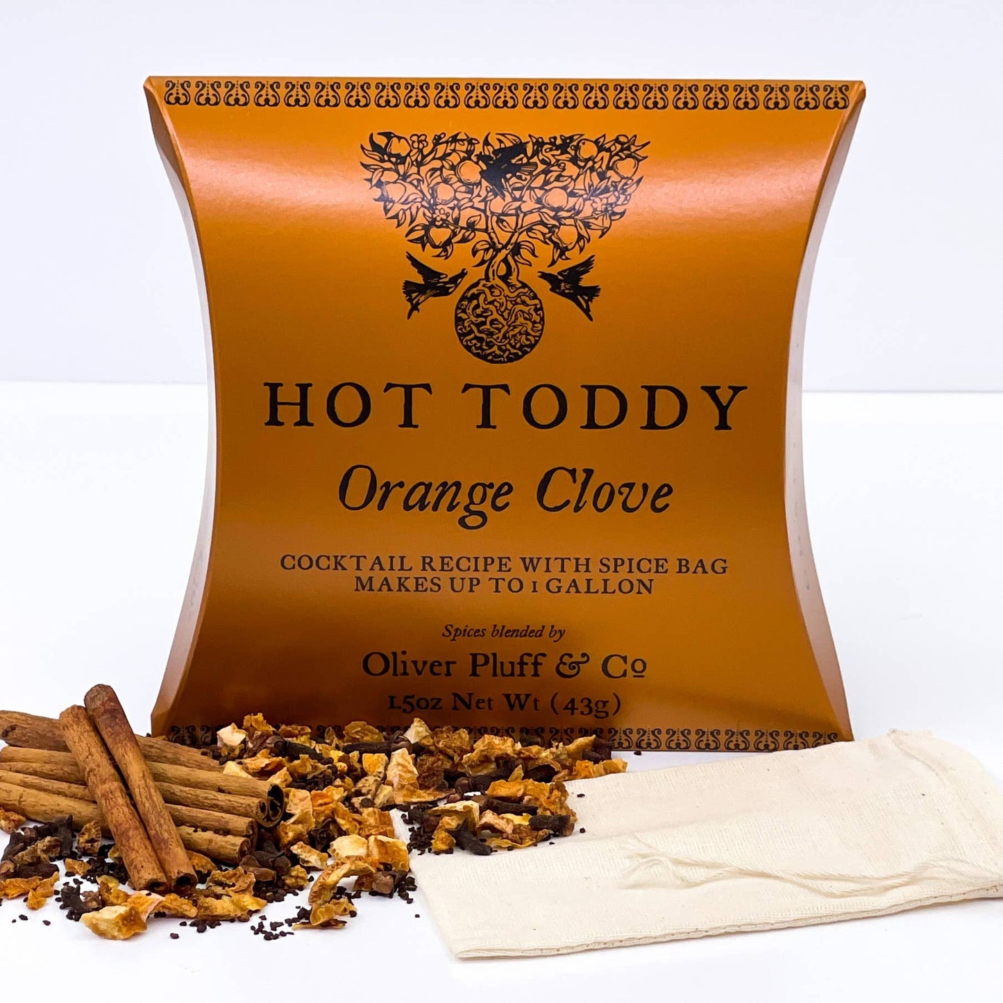 Oliver Pluff & Company - Orange Clove Hot Toddy - 1 Gallon Package