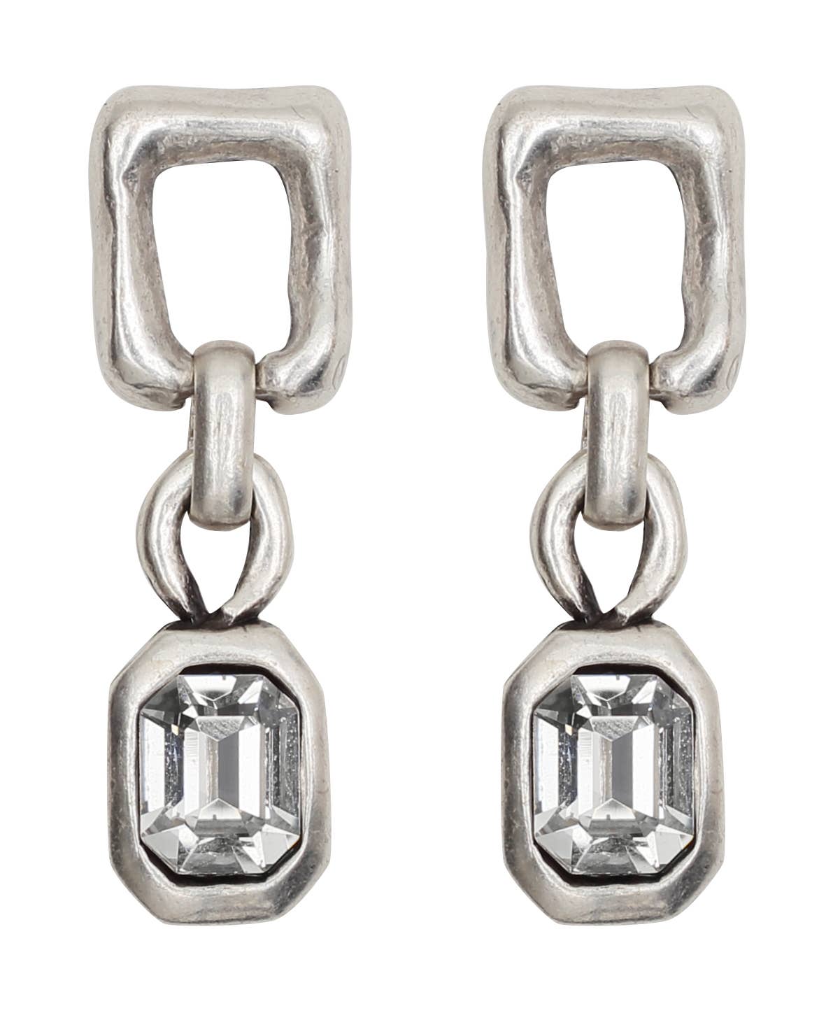 Chanour - Handmade Castle Pewter Earrings - NE1508