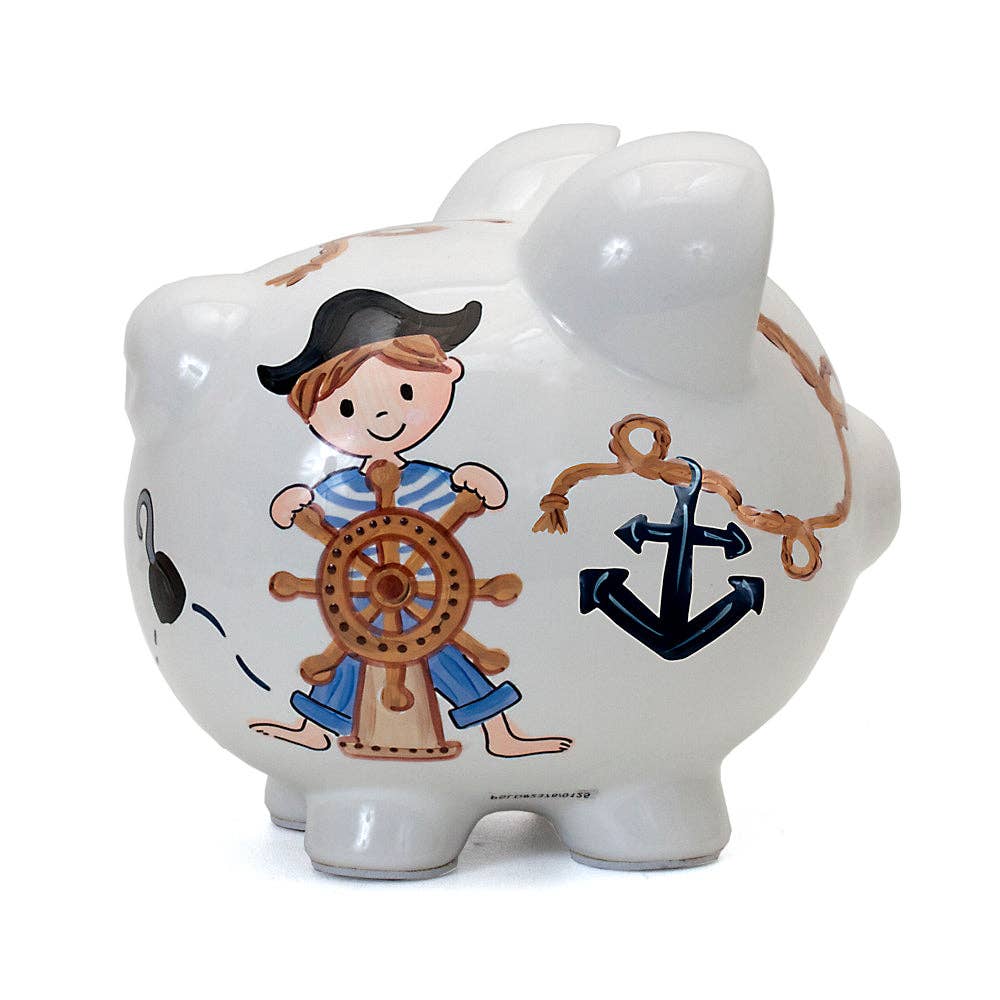 Child To Cherish® - Pirate Large Piggy Bank