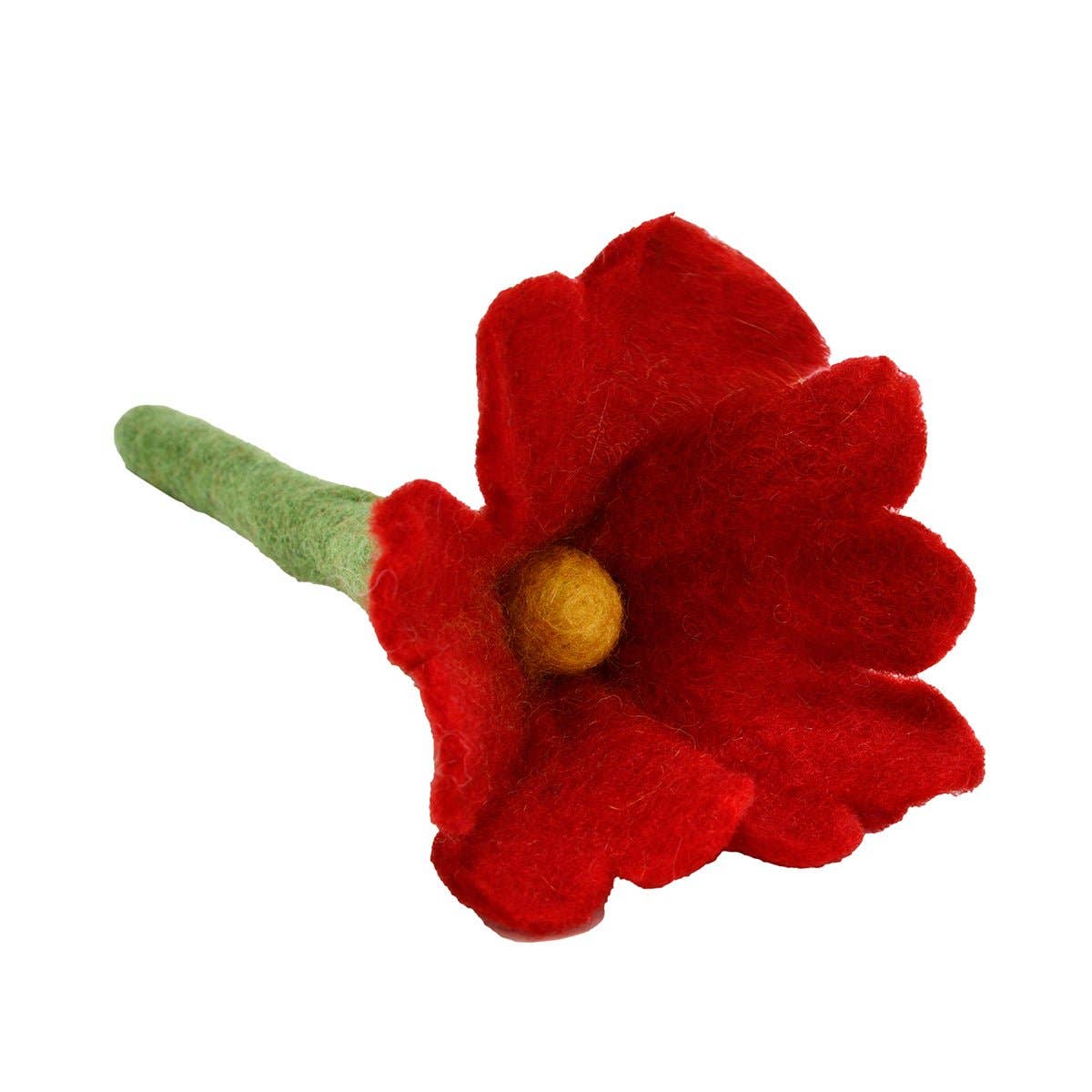 BNB Crafts Inc. - Small Round  Color Stick Flower: Dark Pink
