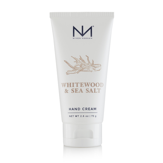 Niven Morgan - Whitewood & Sea Salt Travel Hand Cream