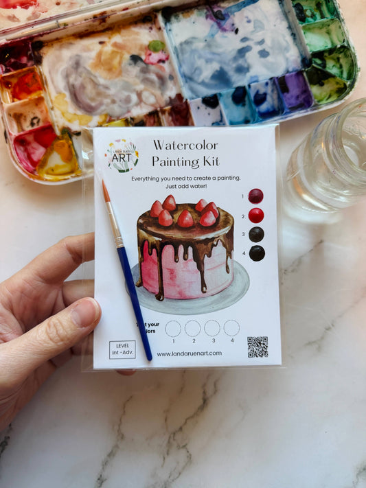 Landa Ruen Art - Cake Watercolor Kit