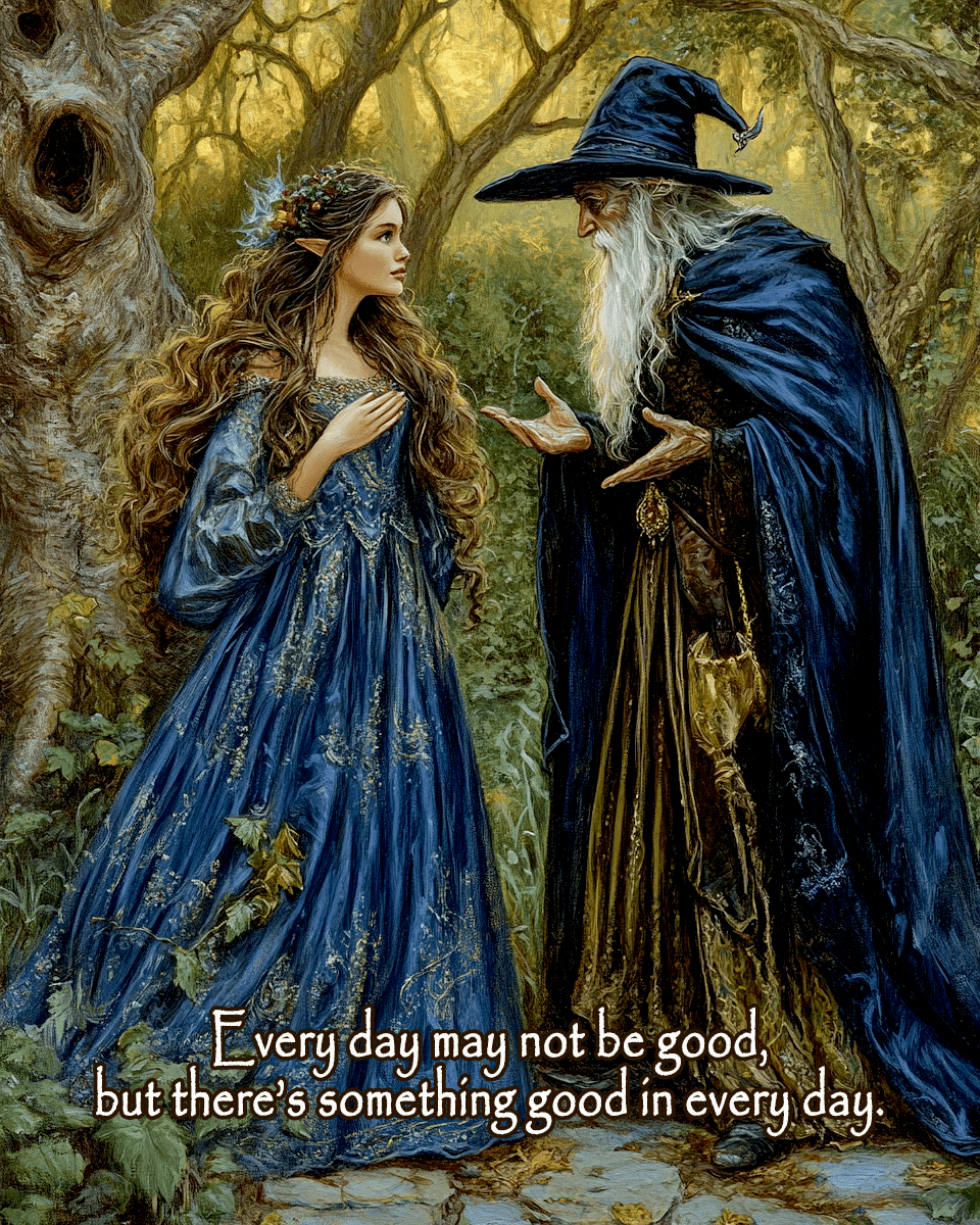 Mowbi - Something Good - Wizard Logic Wall Art Prints – 8″x10″ Artwork for 11″x14″ Frame