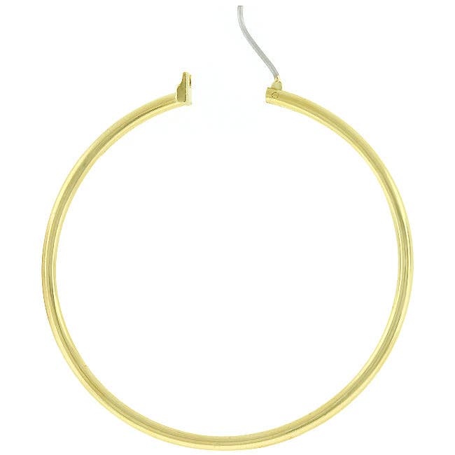JGoodin - Large Golden Hoop Earrings