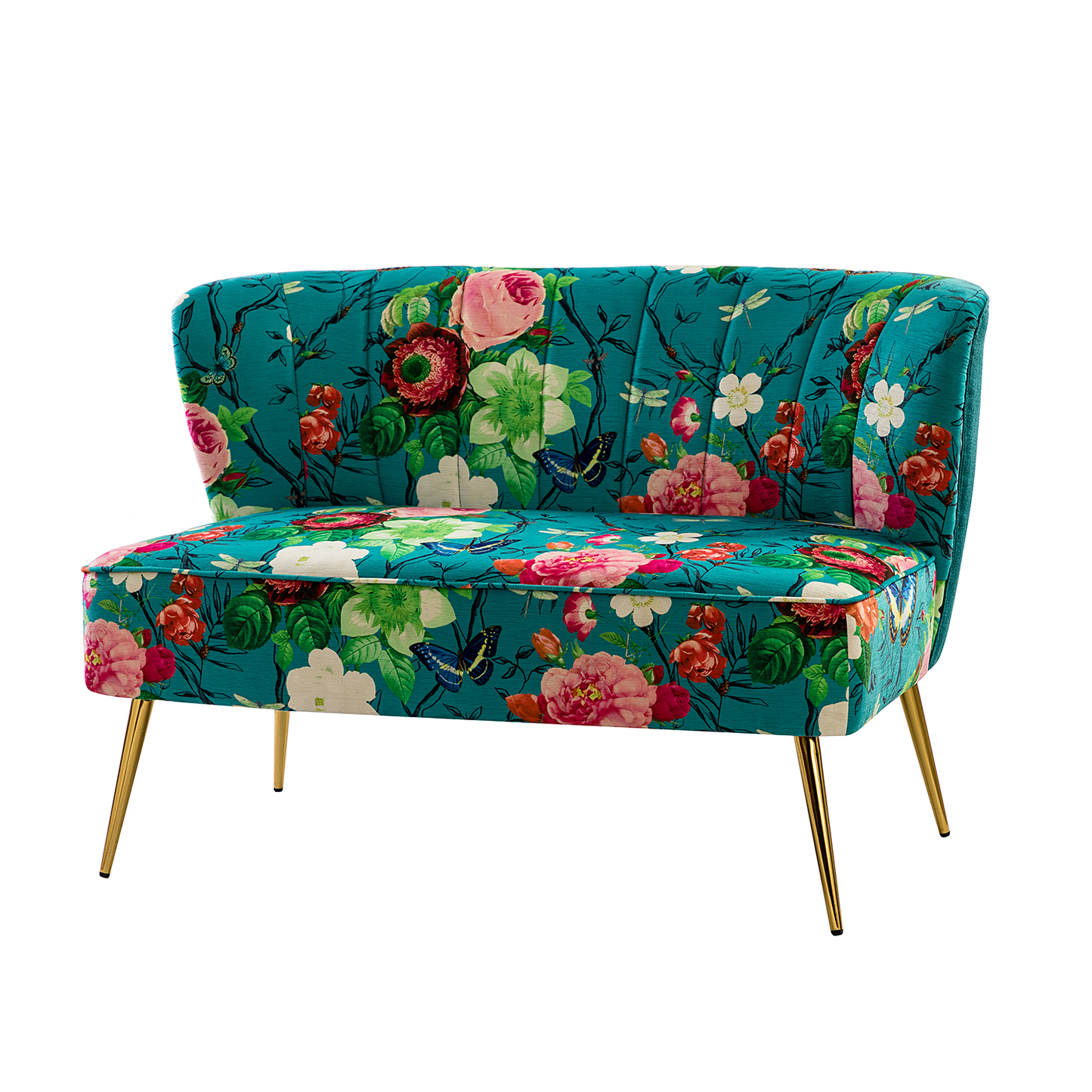 Karat Home - Cuneo Loveseat: Ivory