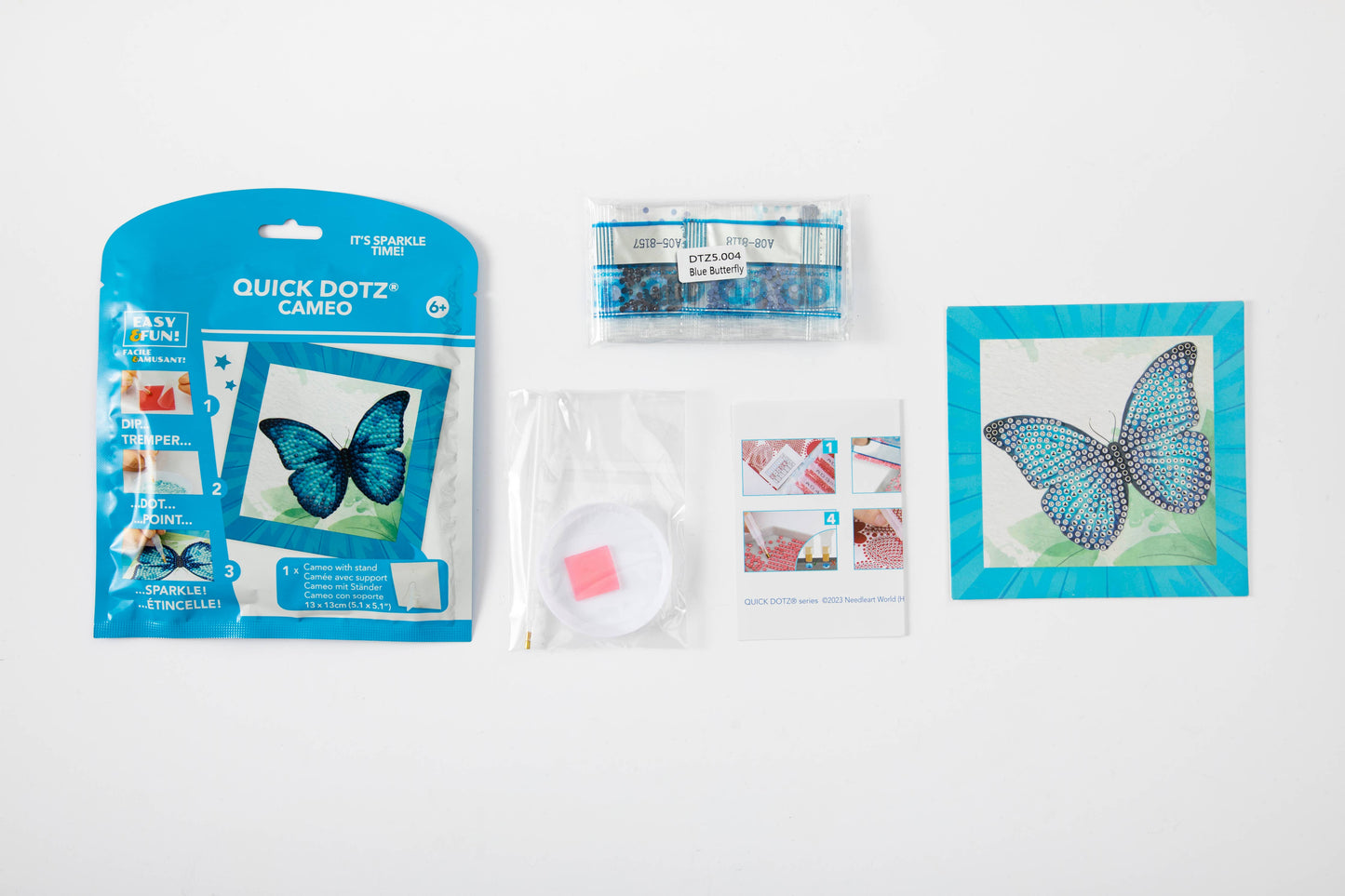 DIAMOND DOTZ® - Blue Butterfly