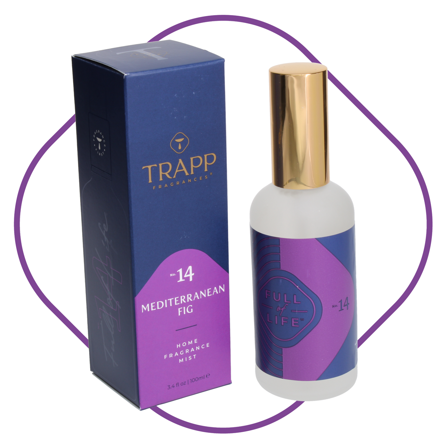 Trapp Fragrances - No. 14 Mediterranean Fig 3.4 oz. Fragrance Mist