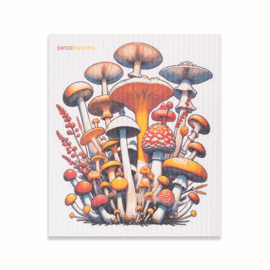 SWEDEdishcloths - Swedish Dishcloth Tall Mushrooms