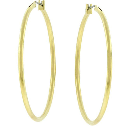 JGoodin - Large Golden Hoop Earrings