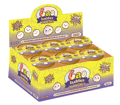 NYSLIFE - Jumbo Bao Buddies Holographic Dumplings Sensory Toys