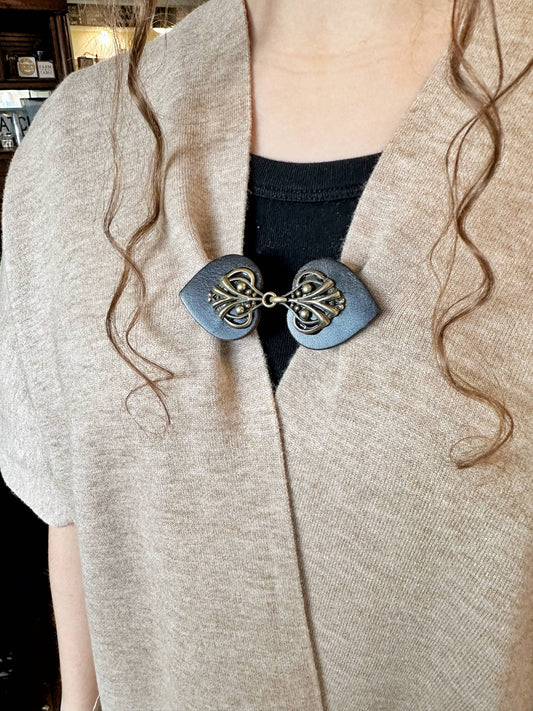 KardiKlips - Cinch Clips for Clothes, Eclectic Vintage Boho Style Clasps