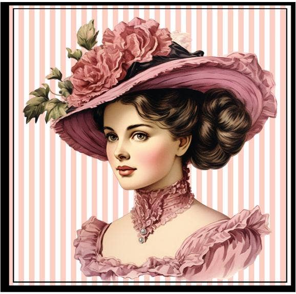 MOMENTS IN THYME - Lovely Lady Dusting Powder : Lady in Black