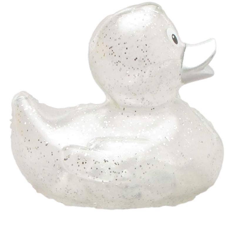 Duckshop - Glitter silver rubber duck - rubber duck