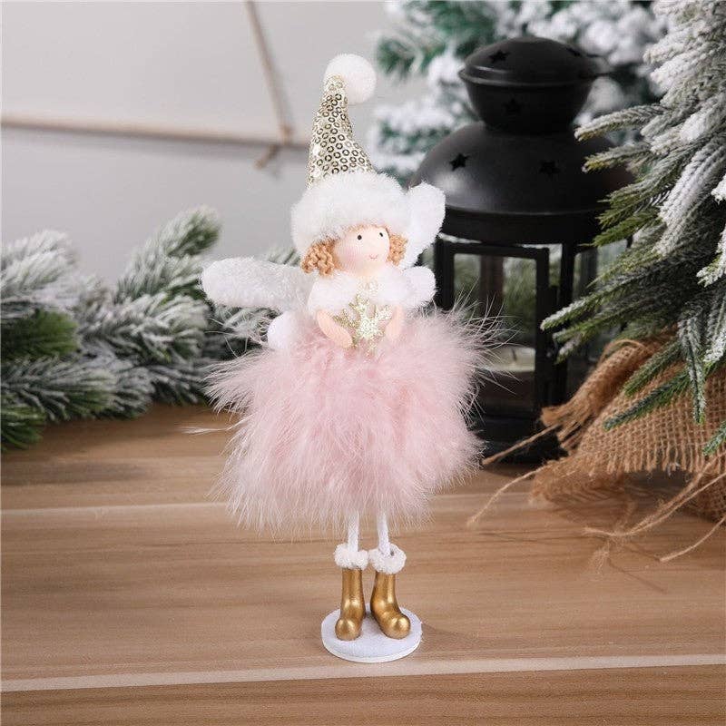 ShieldChic - Feather Angel Christmas Ornament: 1
