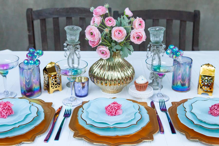 Eid Creations - 8 Sky Lunch Plates