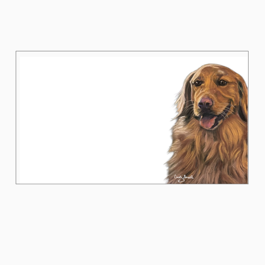 Forever Caroline LLC - Golden Retriever “Love Notes” Pack of 60 Tiny Cards