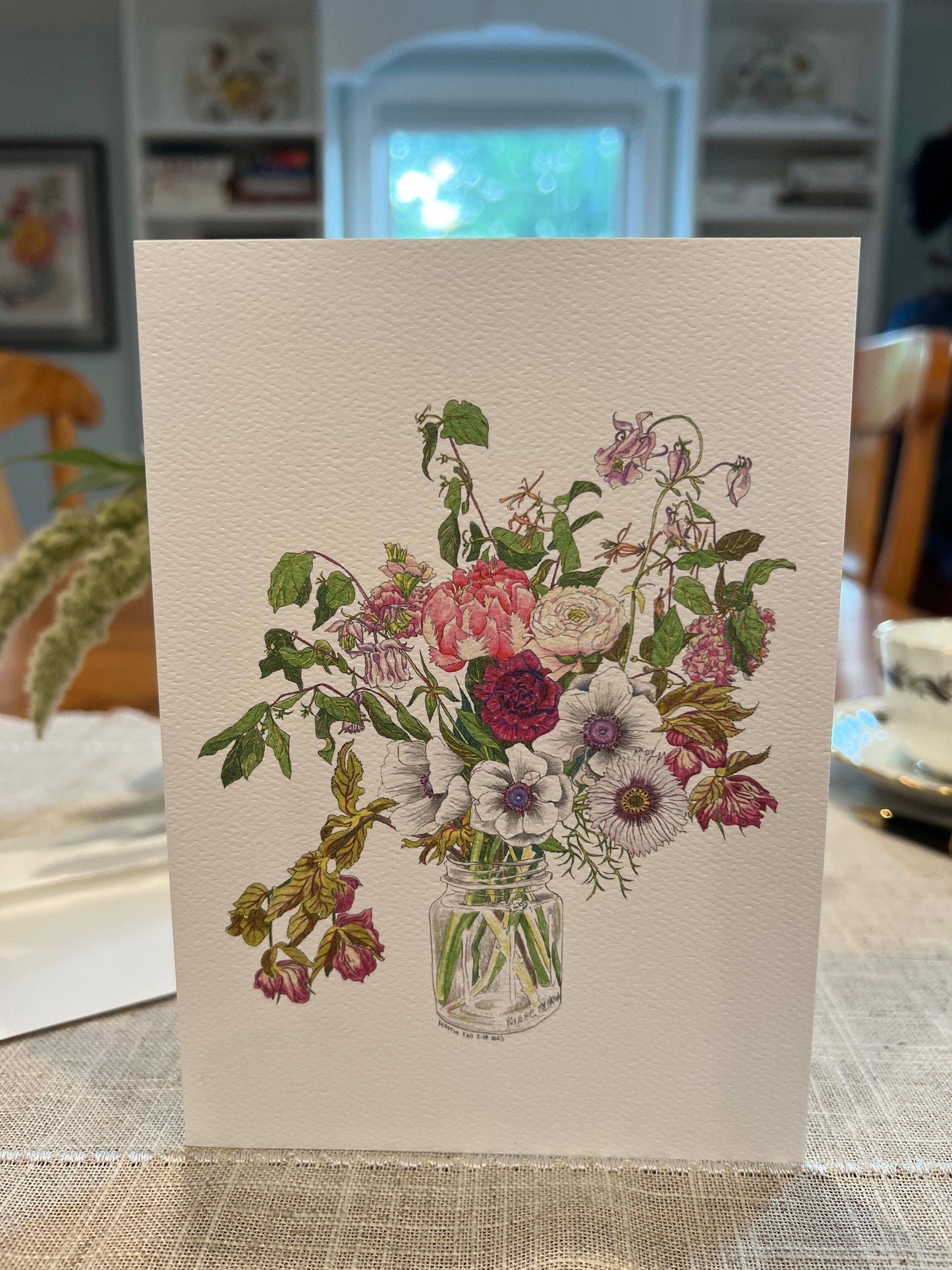 Vivid Cottage - May Spirals - card