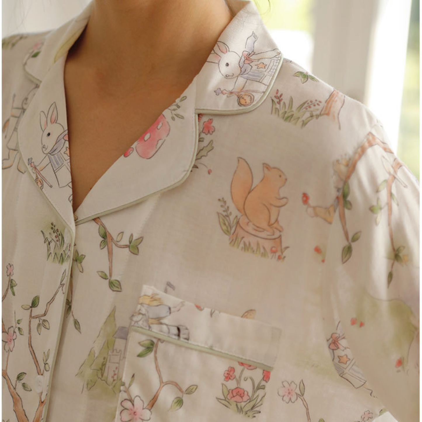 DrifWoo - Spring Breeze Pajama Set – Soft, Breathable & Relaxed Fit: M