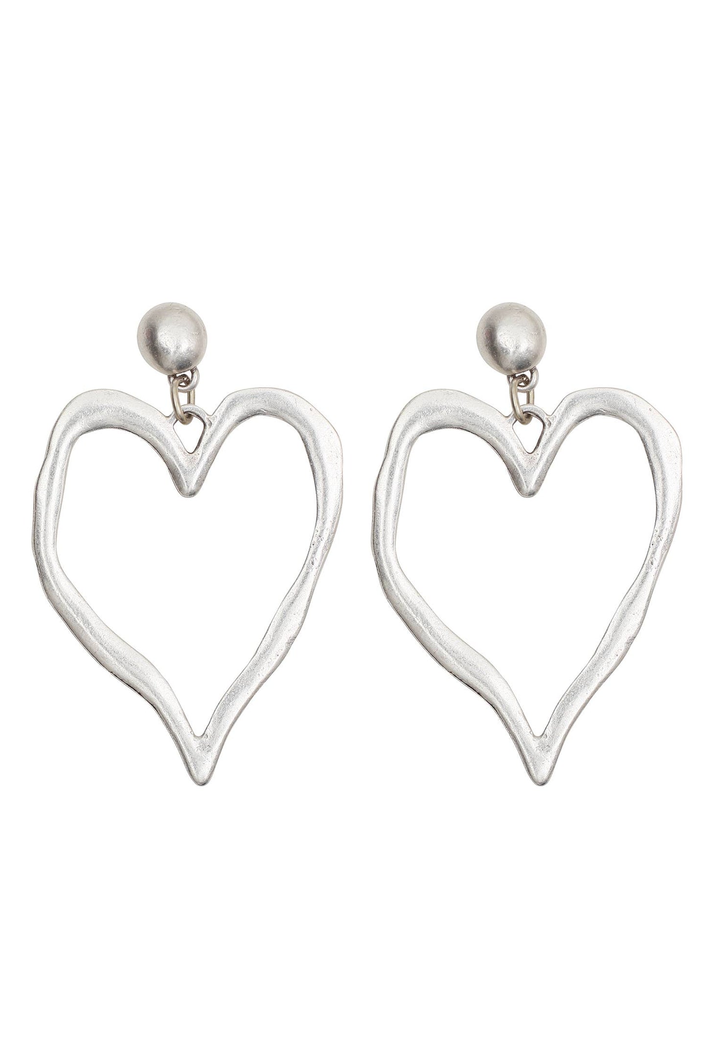 Chanour - Handmade Pewter Earrings - NE1553