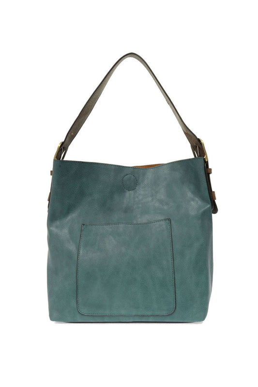 Joy Susan - Classic Hobo Handbag: L8008-112 Teal-ish