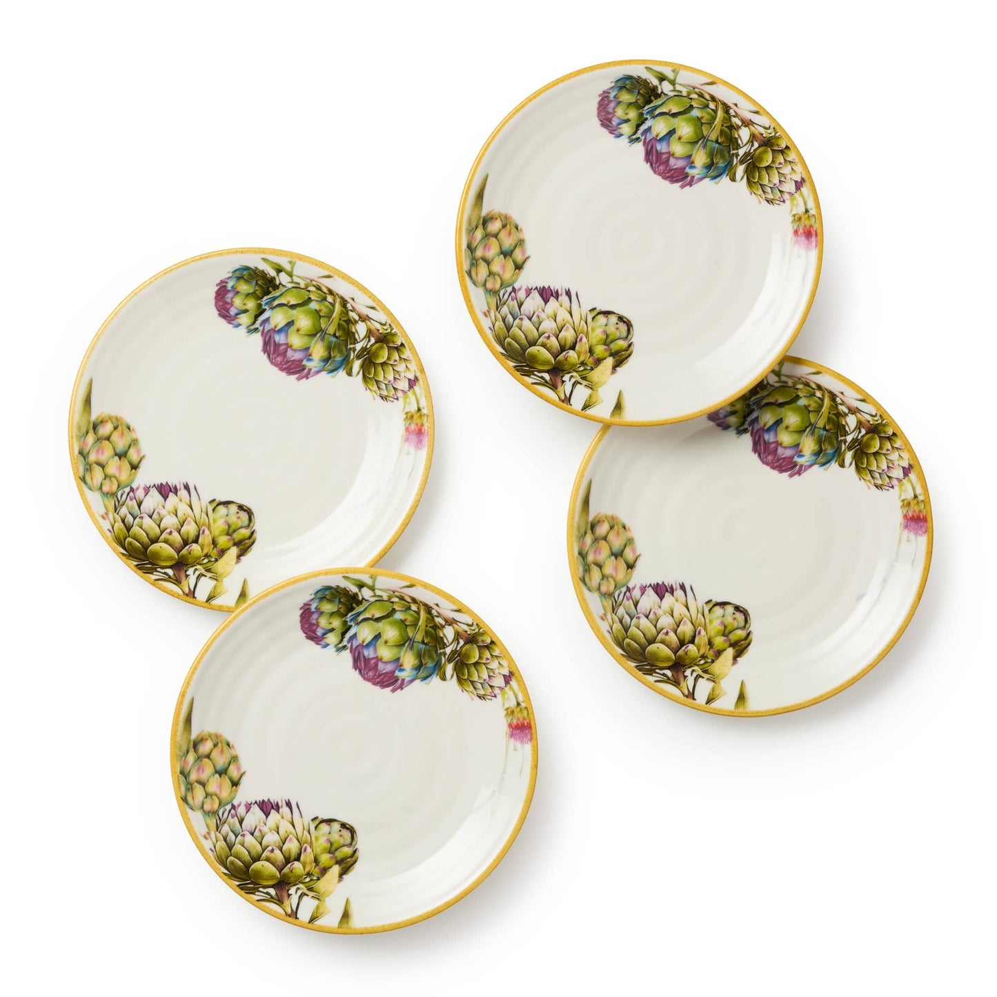 Certified International - Verdura Canape Plates 6in