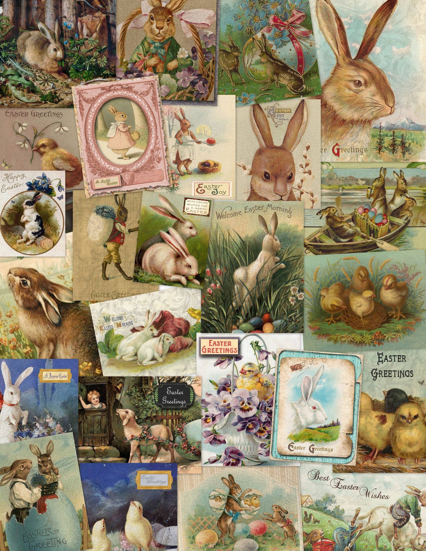 Monahan Papers - Assorted 11" x 17"   50 Piece Easter Papers Collections