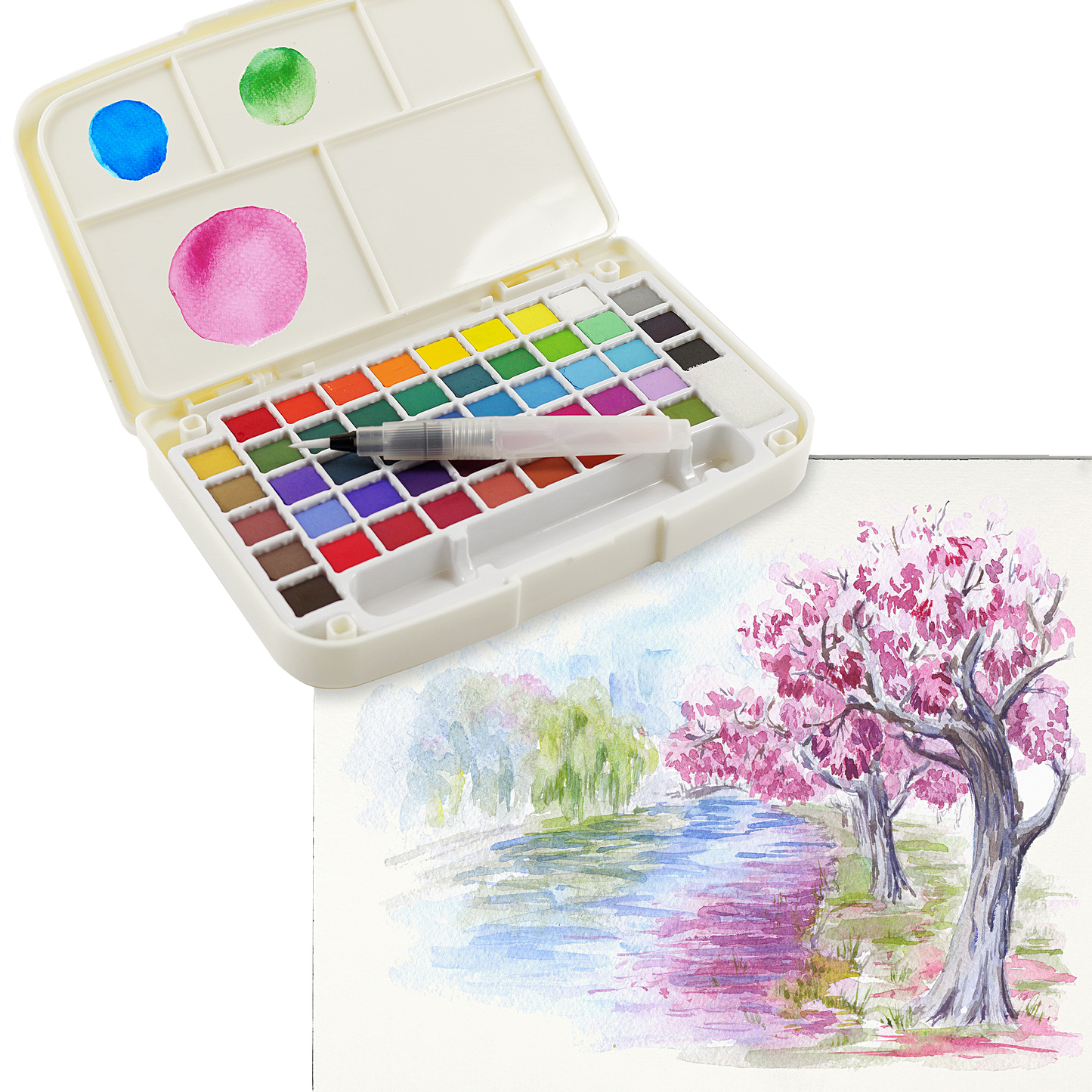 Peter Pauper Press - Artist's Watercolor Field Kit