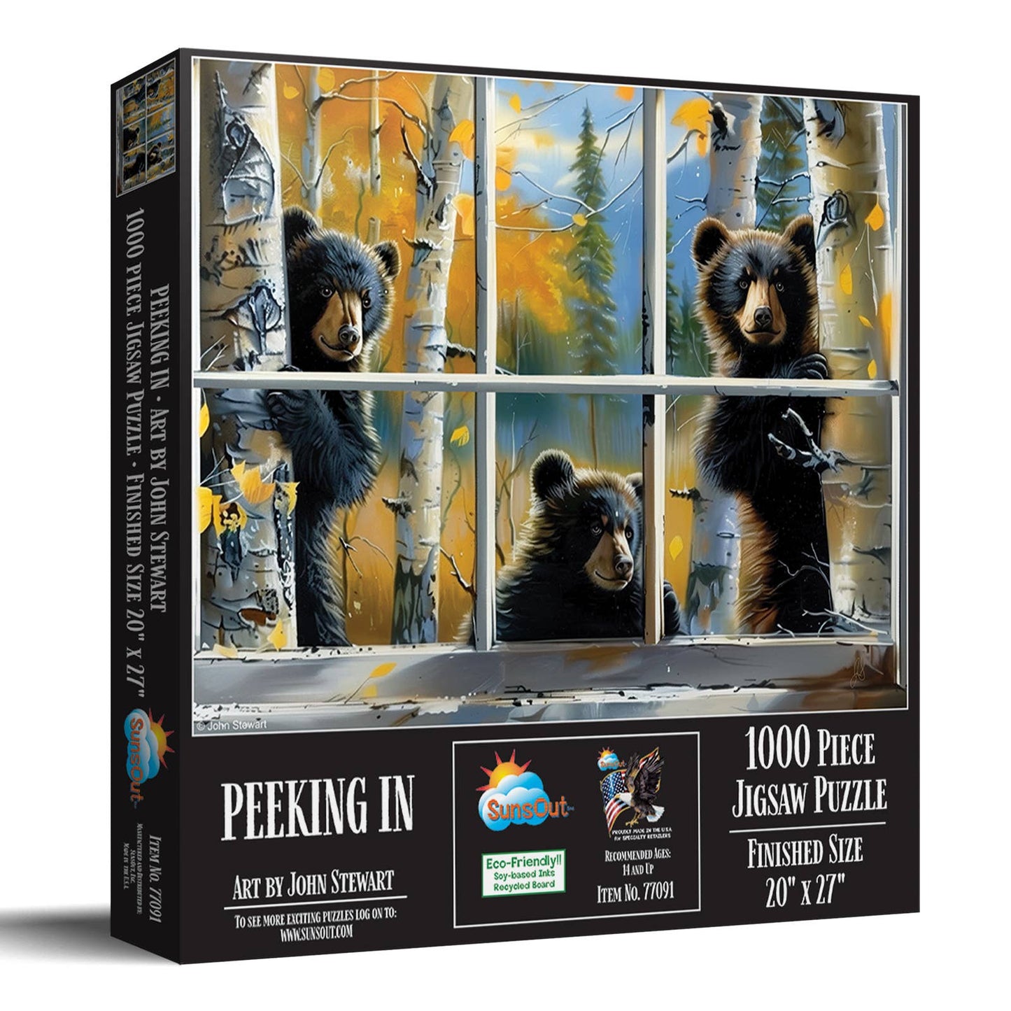 SunsOut - 5505 Peeking In 1000 PC Puzzle