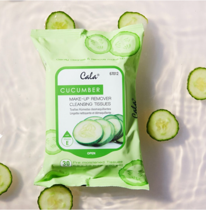 Best Beauty Group - Cala Makeup Remover Wipes Tissue Cleanser: Aloe Vera