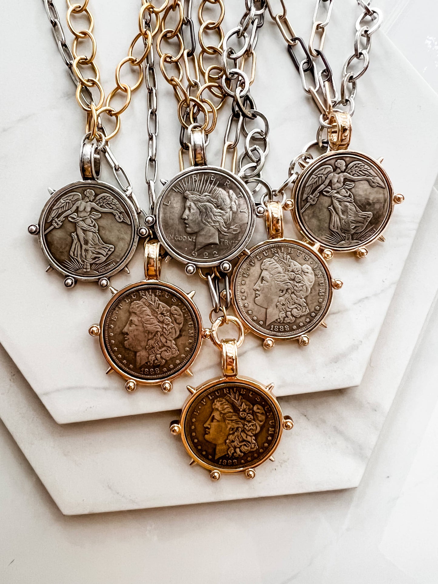 Grace Girl Beads - Artifact Necklace: Victory Medal